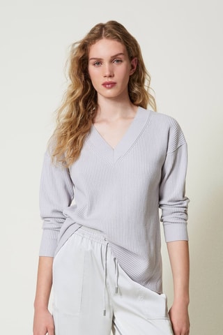 Pull - Gris clair