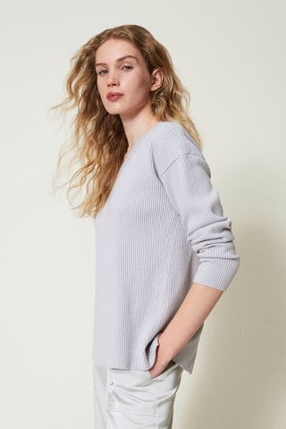 Pull - Gris clair