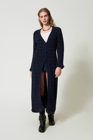 Gilet long - Bleu marine