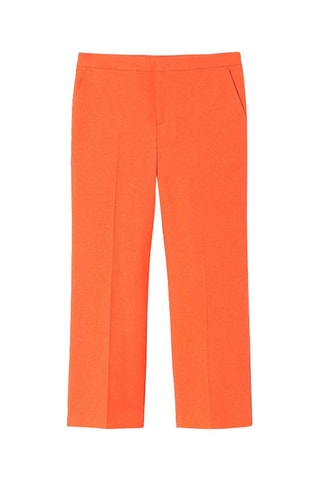Pantalon droit 7/8 Orange