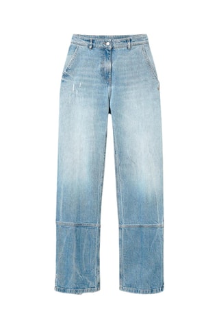 Jean wide legs taille haute - Bleu clair - Twin Set