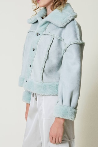 Veste réversible - Bleu clair - Twin Set