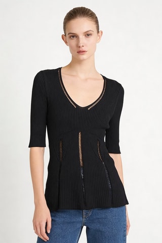 Top - Noir - Twin Set