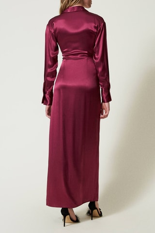 Robe portefeuille - Bordeaux - Twin Set