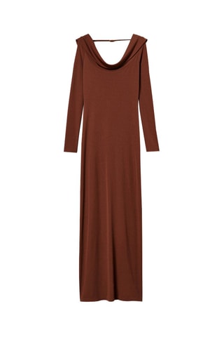Robe longue - Marron - Twin Set