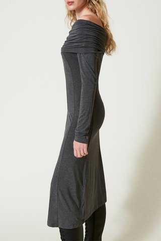 Robe midi - Anthracite - Twin Set