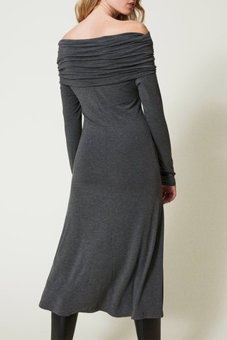 Robe midi - Anthracite - Twin Set