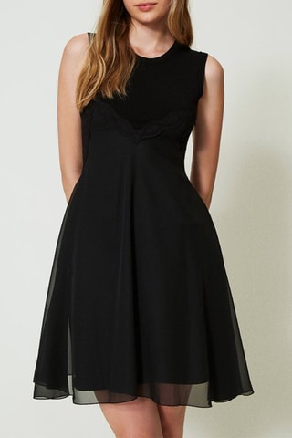 Robe patineuse - Noir - Twin Set