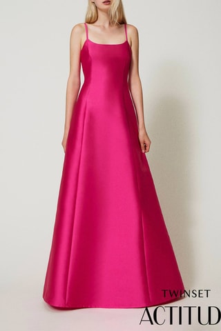 Robe longue - Fuchsia - Twin Set
