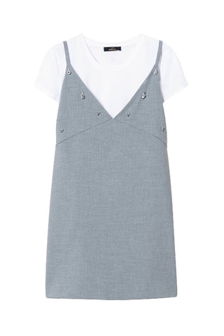 Robe droite - Gris - Twin Set