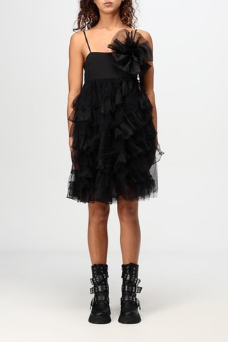 Robe volantée - Noir - Twin Set