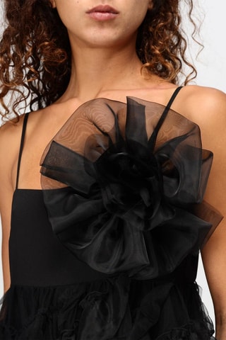 Robe volantée - Noir - Twin Set