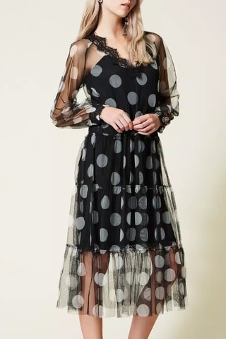 Robe midi - Noir
