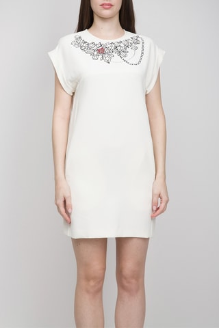 Robe droite - Blanc