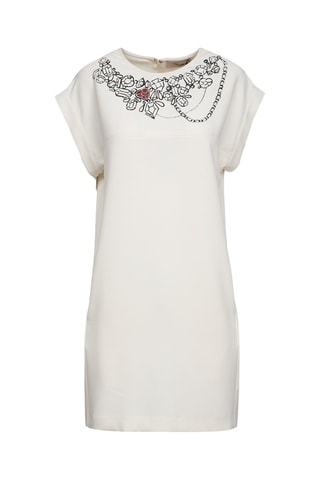 Robe droite - Blanc