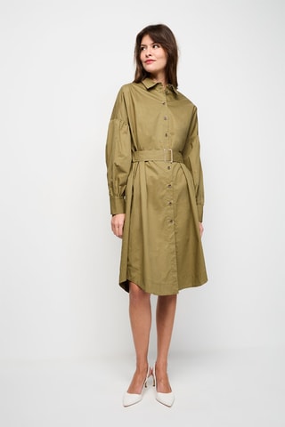 Robe chemise Vert