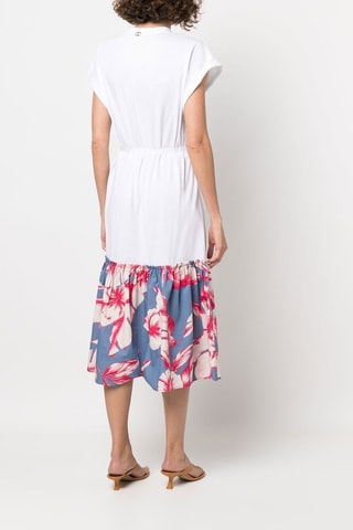 Robe midi Blanc