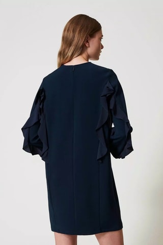 Robe droite - Bleu marine