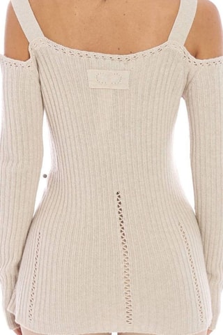 Pull en laine et cachemire - Beige