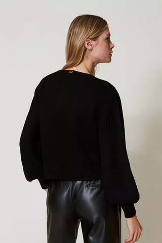 Pull en laine - Noir