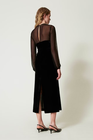 Robe midi - Noir