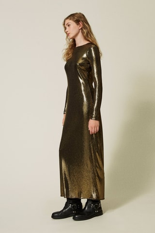 Robe longue - Doré