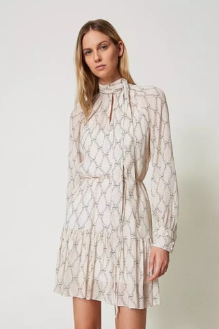 Robe courte - Beige