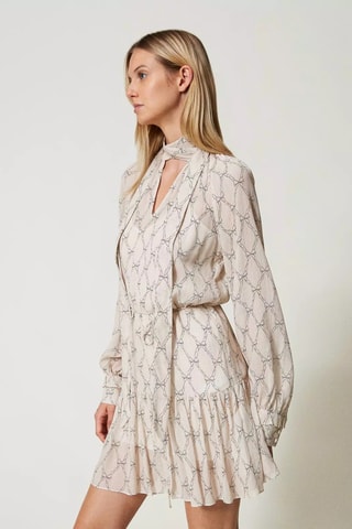 Robe courte - Beige