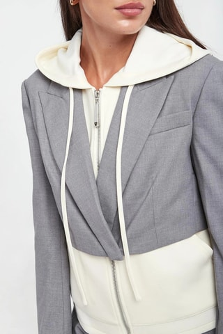 Sweat blazer - Gris