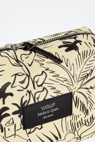 Trousse de toilette Deia - Beige et noir