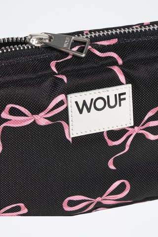Sac bandoulière Daily - Noir et rose