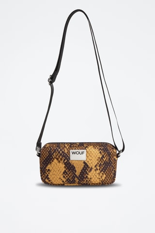 Sac bandoulière Daily - Jaune et marron