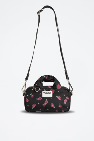 Sac à main Studio - Noir et rose