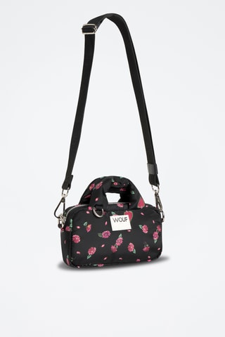 Sac à main Studio - Noir et rose