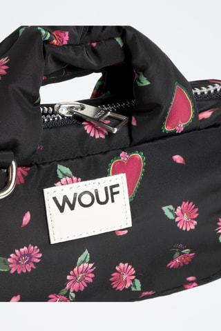 Sac à main Studio - Noir et rose