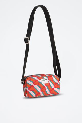 Sac bandoulière Daily - Orange et rose