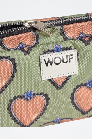 Sac bandoulière Daily - Rose et vert