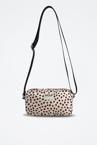 Sac bandoulière Daily - Beige et noir