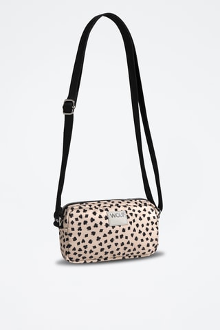 Sac bandoulière Daily - Beige et noir