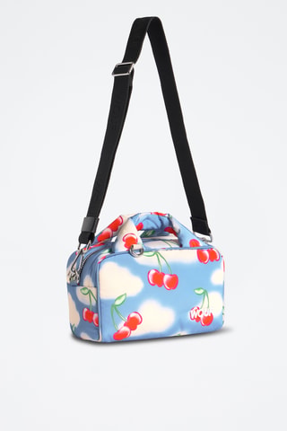 Sac à main Studio - Bleu et rouge