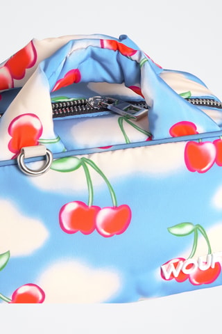 Sac à main Studio - Bleu et rouge
