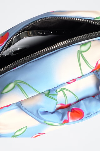 Sac à main Studio - Bleu et rouge