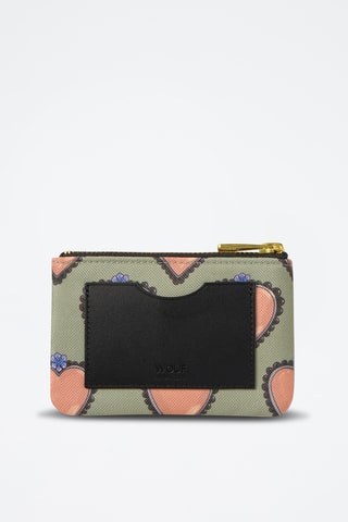 Portefeuille Daily - Rose et vert