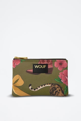 Pochette Daily - Kaki et rose