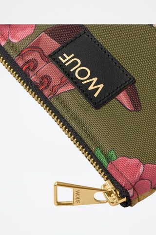 Pochette Daily - Kaki et rose