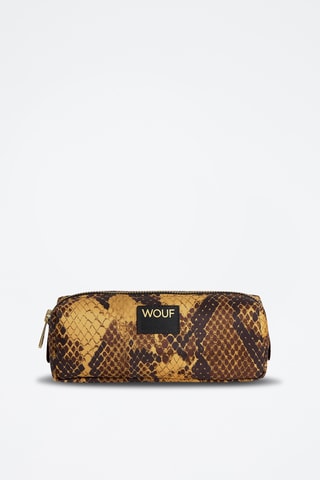 Trousse Daily - Jaune et marron