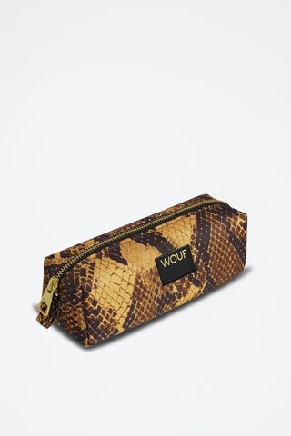 Trousse Daily - Jaune et marron