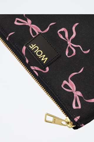 Pochette Daily - Noir et rose