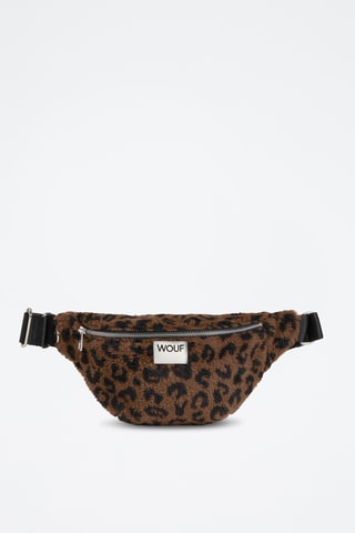Sac banane Teddy - Marron et noir