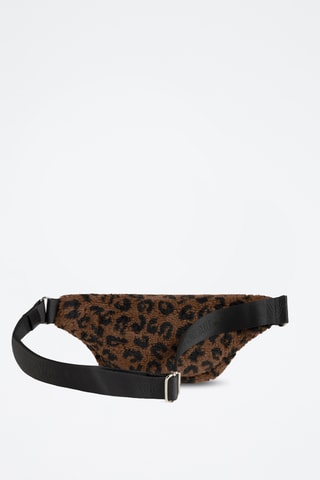Sac banane Teddy - Marron et noir